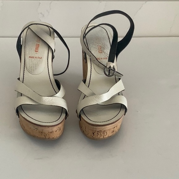 Miu Miu platform sandal - Picture 1 of 15